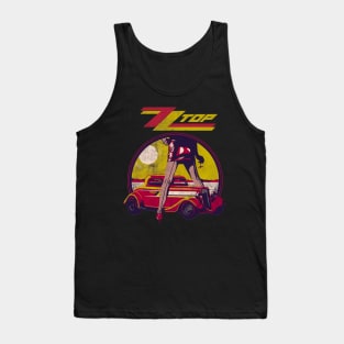 ZZ Top - RETRO STYLE Tank Top